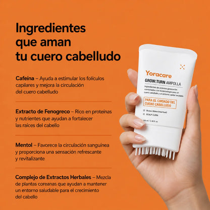 Sérum Coreano N°1 para el Crecimiento del Cabello